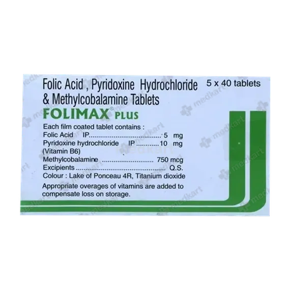 folimax plus tablet 10's